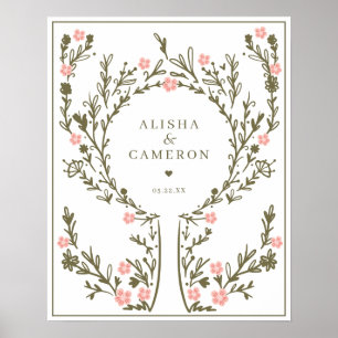 Álbum de Casamento de Árvore de Impressão Digital