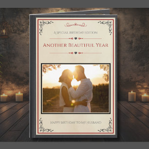 Álbum de Fotos Criativo para Cartão de Aniversário