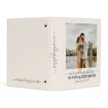 Álbum de fotos de casamento lembrança monograma 3