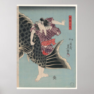 Álbum de Impressões Kabuki - Utagawa