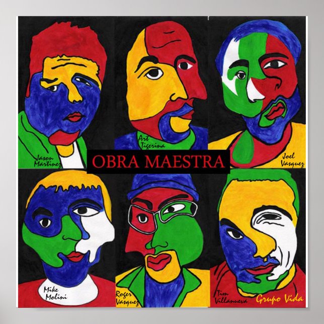 Álbum de Obra Maestra Poster 2 (Frente)