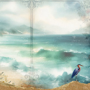 Álbum de Recortes Decoupage da Praia Costeira Jour