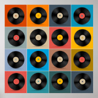 Álbum,Vinil Record,Music Poster