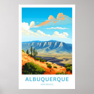 Albuquerque Novo Impressão Viagem do México