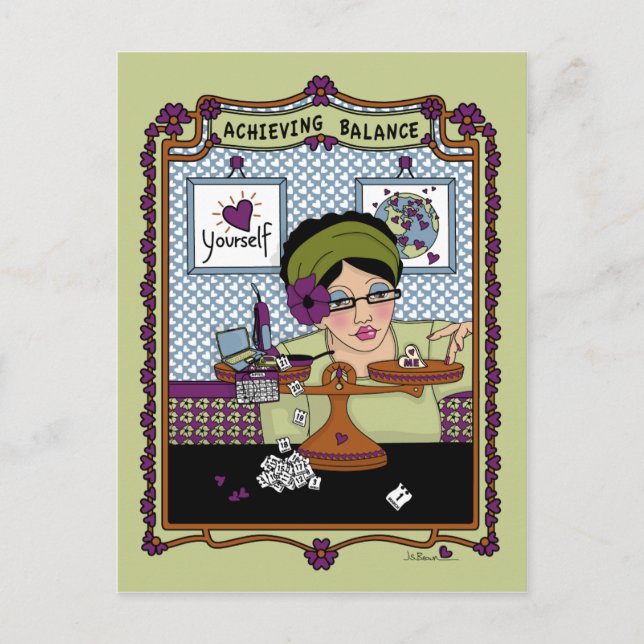 Alcançando Saldo_A_ Cartão Postal (Frente)