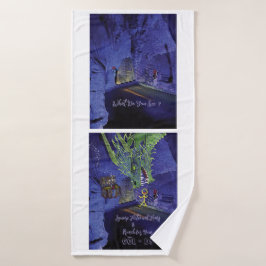 Alcance a sua Toalha de Banho de Objetivos