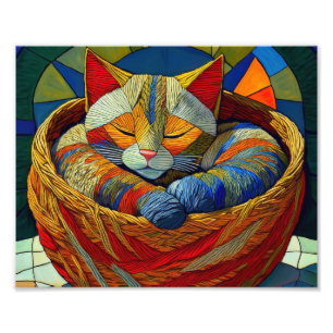 Alcance de Foto do Cat Cubismo AI