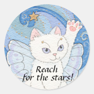 Alcance o adesivo das estrelas