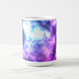 Alcance para as estrelas! Caneca de café da