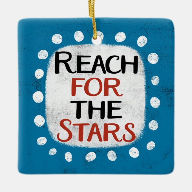 Alcance Para O Ornamento De Estrelas (Frente)