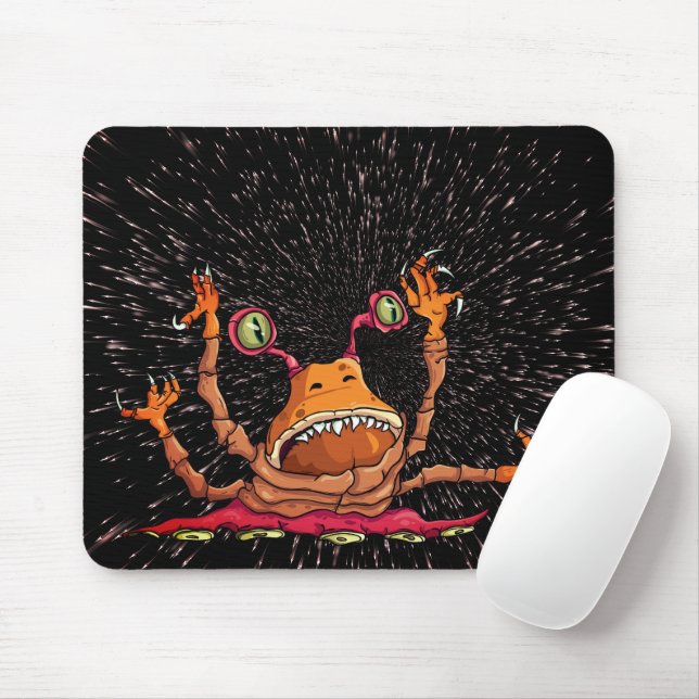 Alças da alienígena ataca o Mousepad (Com mouse)