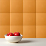 Alcatrão de laranja plano de cor sólida<br><div class="desc">Design de damasco laranja plano de cor sólida.</div>