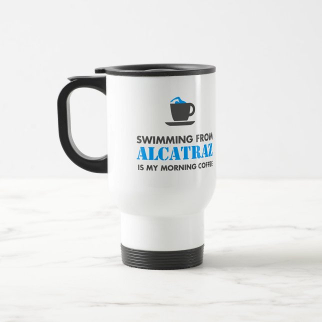 Alcatraz é minha caneca de viagem do café | da (Esquerda)