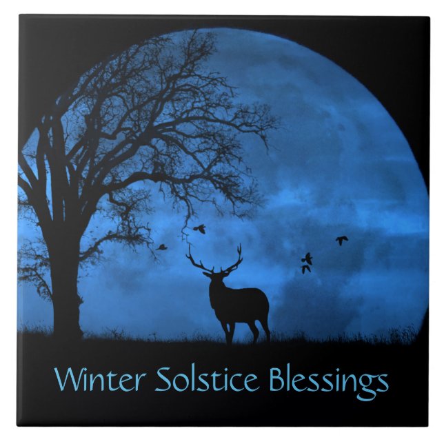 Alce e Lua Solstício de Inverno  (Frente)