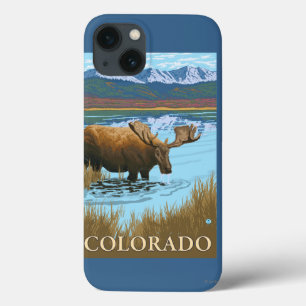 Alces DrinkingColorado