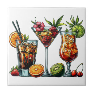 Álcoois alcoólatras Bebidas ilustrações de cores