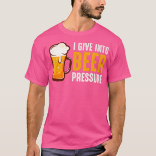 Álcool Eu Cedendo à Pressão da Cerveja Camisa Dive