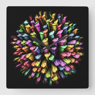 Alços do giz 3D 1A Relógio de Parede