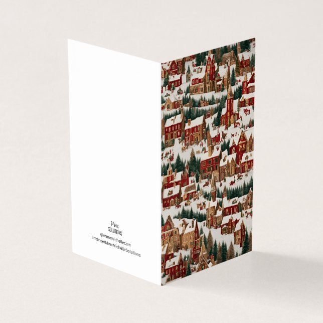 Aldeia de Natal do Tema das Férias (Exterior)