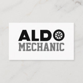 Aldo Mechanic Cartão de visita