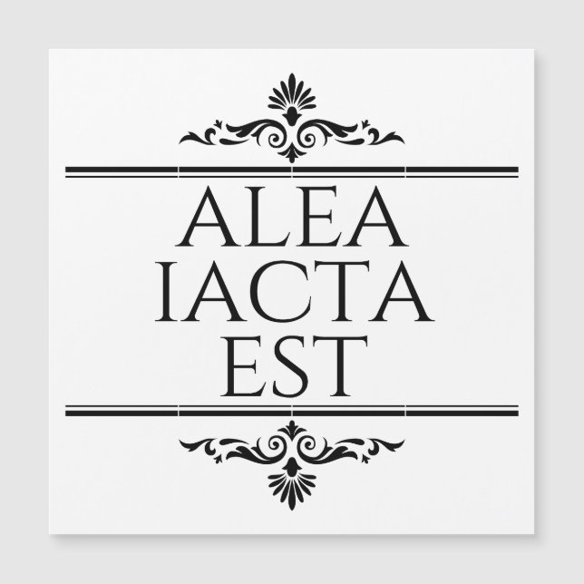 Alea Iacta Est (Frente)