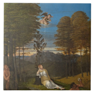 Alegoria da castidade, C. 1505 (óleo no painel)