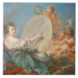Alegoria da pintura, 1765 (óleo em canvas)