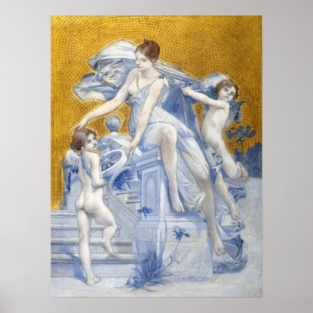 Alegoria de fortuna (1896) Poster (Frente)