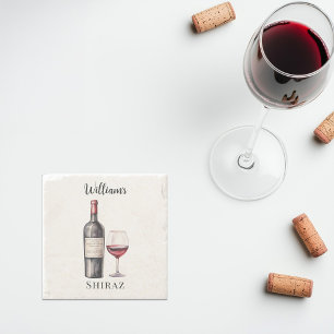 Alegre do Vinho Tinto –  Porta-Copos Personalizado
