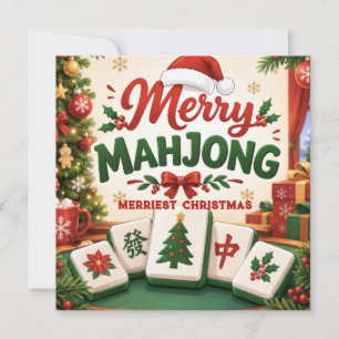 Alegre Mahjong Natal Mais Alegre Família Carmesim