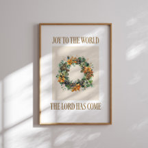 Alegria à Poster da Terra do Natal do Mundo