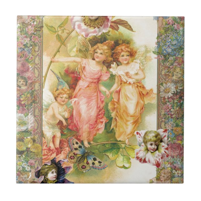 Alegria - anjos e flores (Frente)