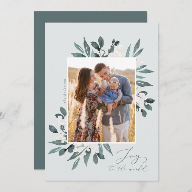 Alegria ao Cartão com fotos de Férias do Mundo (Frente/Verso)