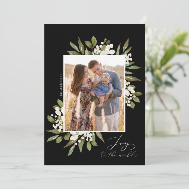 Alegria ao Cartão com fotos de Férias do Mundo (Em pé/Frente)