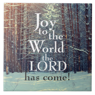 Alegria ao mundo que o Senhor veio, Floresta de in