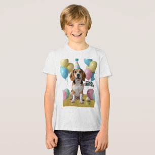 Alegria de Aniversário com Meu Beagle