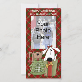 Alegria de Natal, Cartões com fotos Personalizados