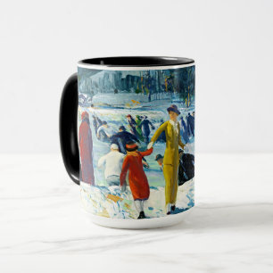 Alegria do Inverno – Caneca de Patinação no Gelo B