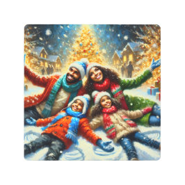 "Alegria Familiar: Neves Anjos pela Árvore de Nata