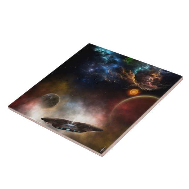 Além da Arte Fractal do Espaço e do Tempo (Lateral)