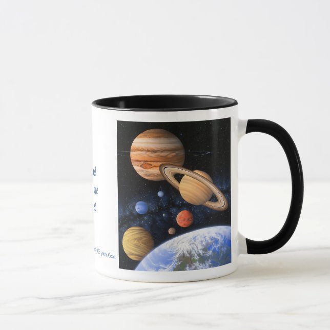 Além da caneca Home do planeta (Direita)