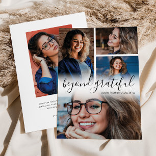Além do Cartões de agradecimentos Grateful Photo G