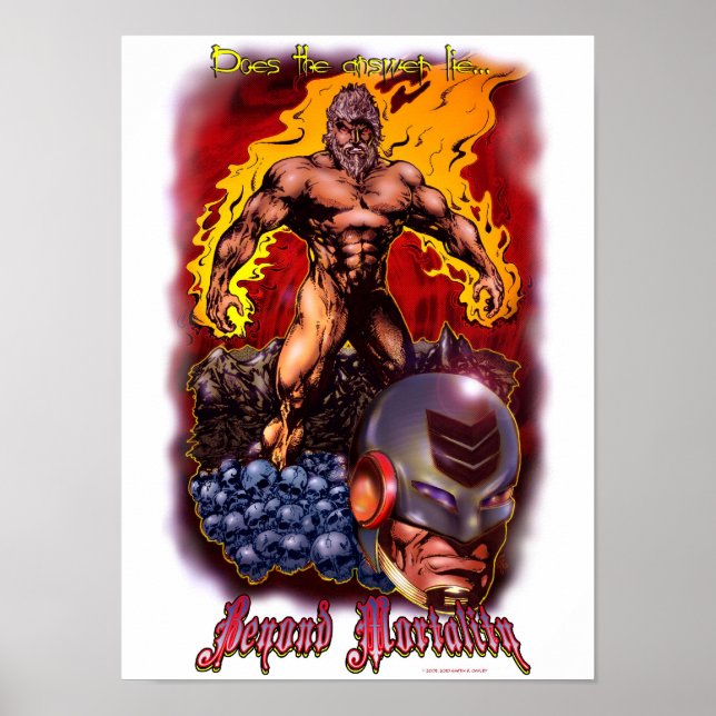 Além do Poster de mortalidade nº 1 (Frente)