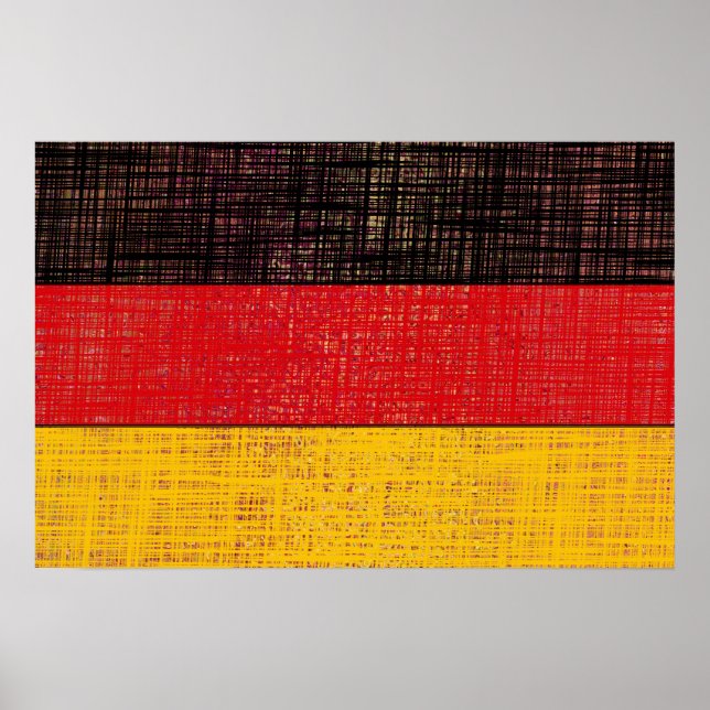 ALEMANHA FLAG Poster (Frente)