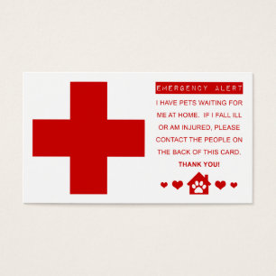 alerta de emergência para animais