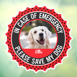Alerta de Segurança Canina Primeiro Respondedor Pe