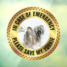 Alerta de Segurança para Animais de Estimação Foto