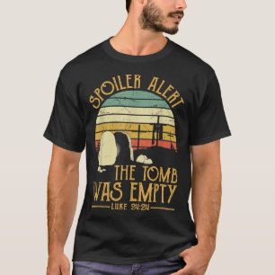 Alerta de Spoiler Túmulo Estava Vazio Camisa Pásco