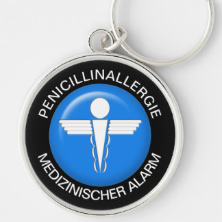 Alerta Médico PENICILLINALLERGI - Chaveiro do Botã