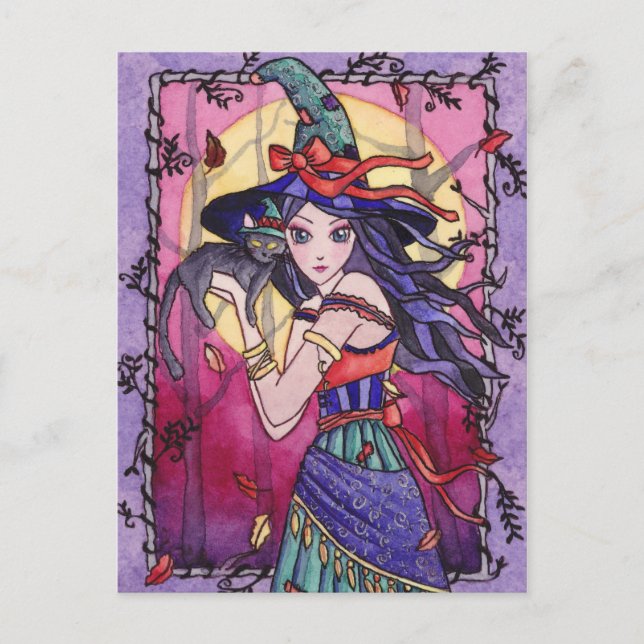 Alessa - Cartão Postal Bruxa Cigana (Frente)